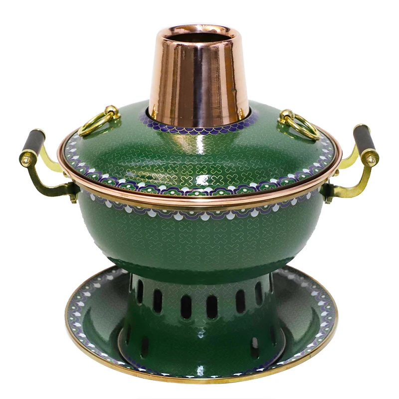 

Alcohol Small Hot Pot Pure Copper Hot Pot Copper Pot Boiled Meat for One Person Small Hot Pot Household Small Hot Pot