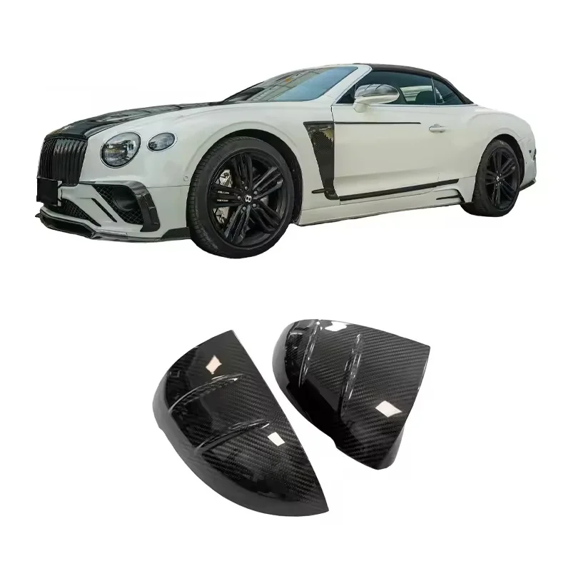 Classic Car Restomod Body KitsContinental GT Auto Parts M Style Dry Carbon Fiber Auto Accessory Rear View Mirror For Continenta