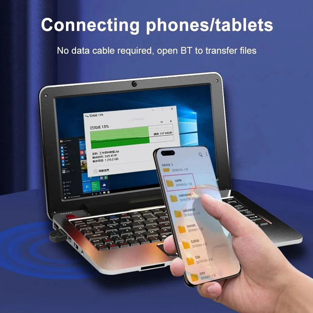 USB Bluetooth 5.4 5.3 Dongle Adapter for PC Speaker Wireless Mouse Keyboard Music Audio Receiver Transmitter Bluetooth