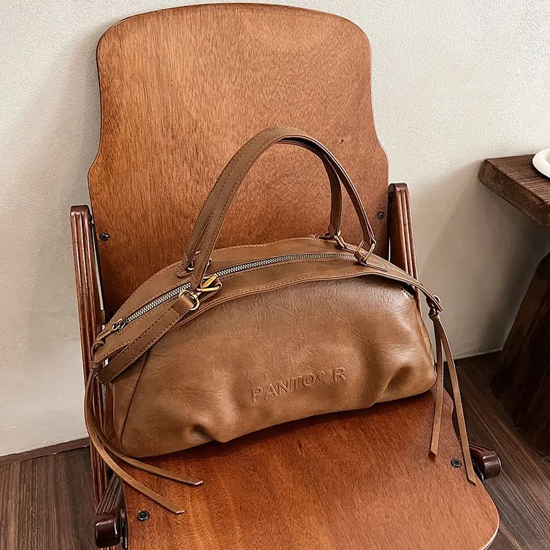 High-grade Niche Underarm Crossbody Bag Woman New Pillow Package Autumn Winter Vintage Fashion Handbag Commuter Shoulder Bags