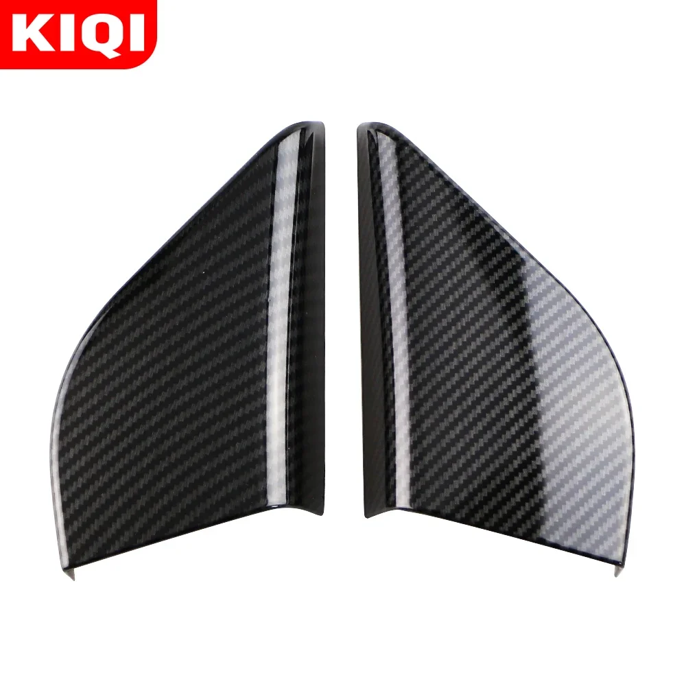 Car Front A Column Lamp Frame Audio Speak Sound Cover Ring Circle Trim Sticker for Ford Focus MK4 2019 2020 2021