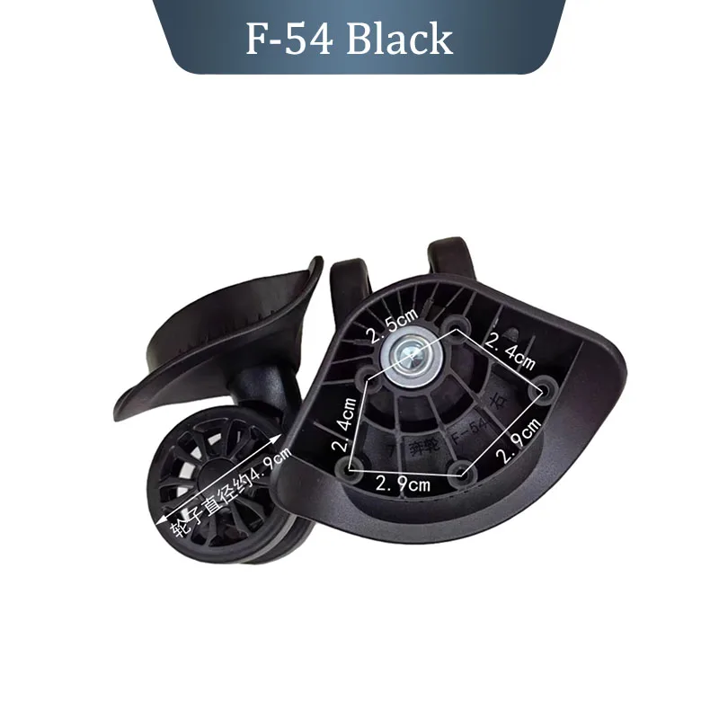2/4 Wheels Universal Wheels for BenLun F54 Swivel Wheels Luggage Accessories Replacement Trolley Parts for Suitcase