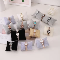 5 Pieces Velvet Bracelet Watch Pillow Small Multicolor Velvet Pillow Jewelry Bracelet Cushion Holder Organizer Pillow