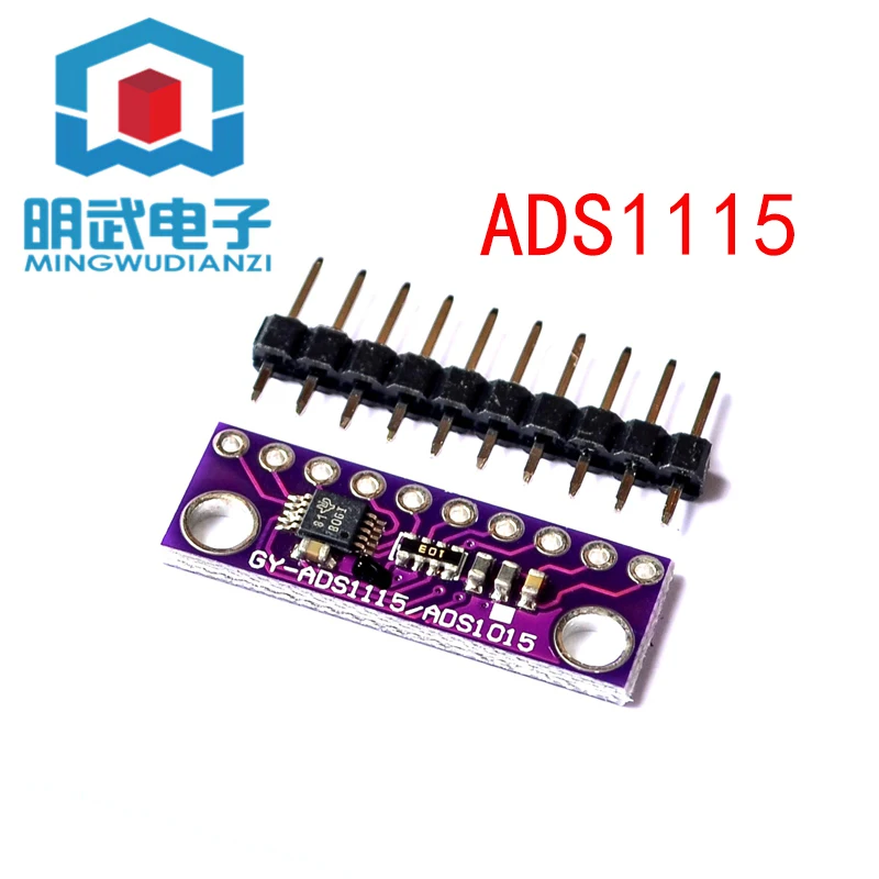 ADS1115 16Bit ADC 4 Channel Channel analog-to-digital AD Conversion Module Adjustable Amplification