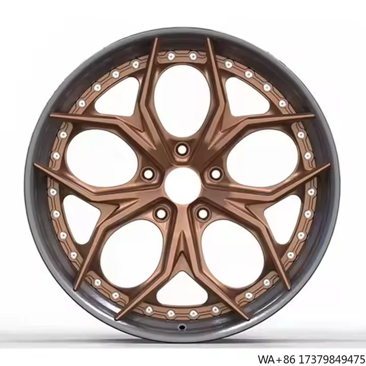 

Gorgeous Bronze Gold 18 20 22 24 26 Inch Car Forged Wheels 5x114.3 5x120 5x130 Rim