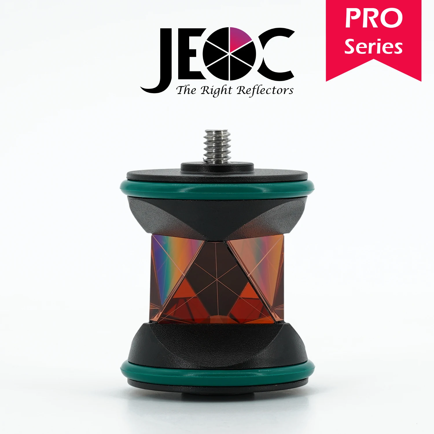 JEOC GRZ101 Reinforced 360 Degree Prism, Drop-resistant Mini 360 Degree Prism for Swiss Total Station
