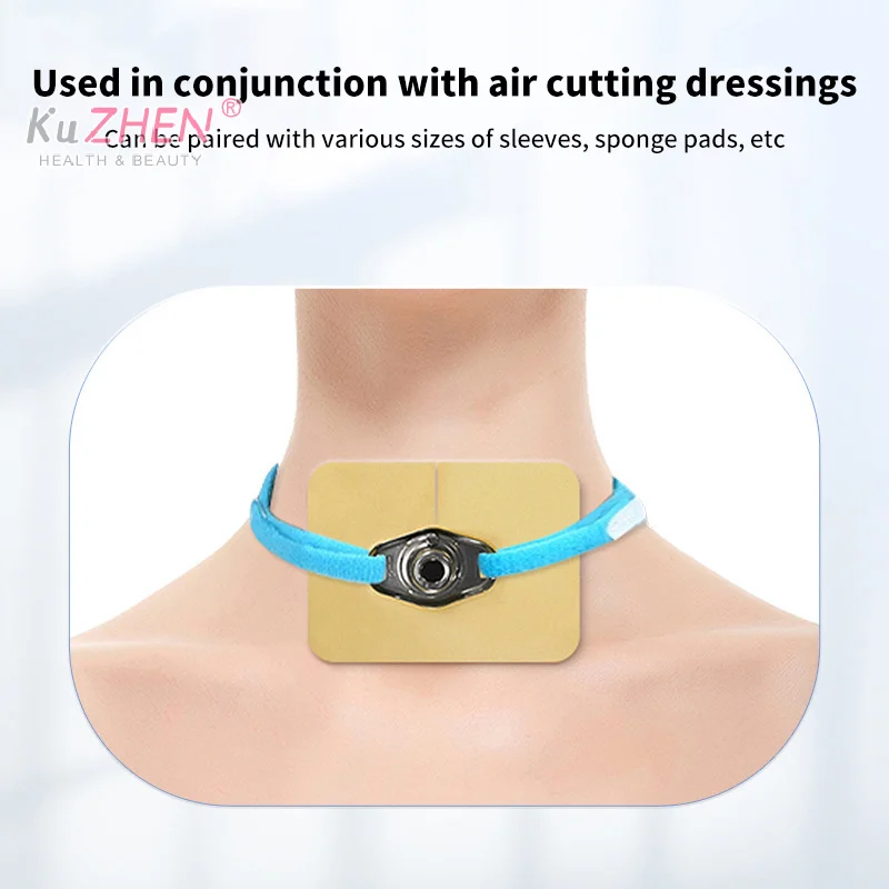 Soft Non-woven Fabric Neck Support Tracheostomy Holder Tracheal Catheter Fixed Belt Ultra-soft Fixation Tracheotomy Tube Strap