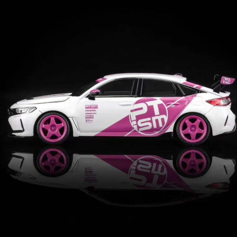 

MH 1:64 Honda Civic Type R FL5 die-cast alloy car model, a gift toy for friends, an adult collection piece.