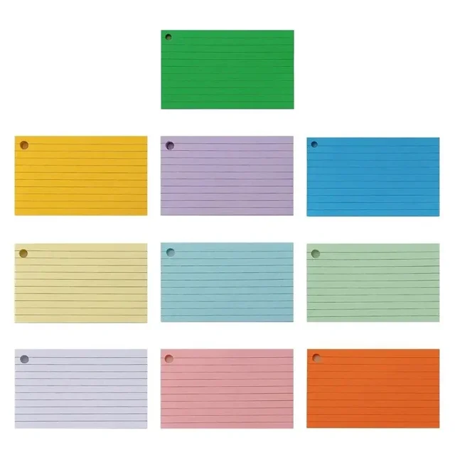 1Pcs Binder Horizontal Line Memo Book Loose-Leaf Index Cards Flash Cards Small Revision Cards for Study Office NotePads 5 1Pcs Binder Horizontal Line Memo Book Loose-Leaf Index Cards Flash Cards Small Revision Cards for Study Office NotePads 5