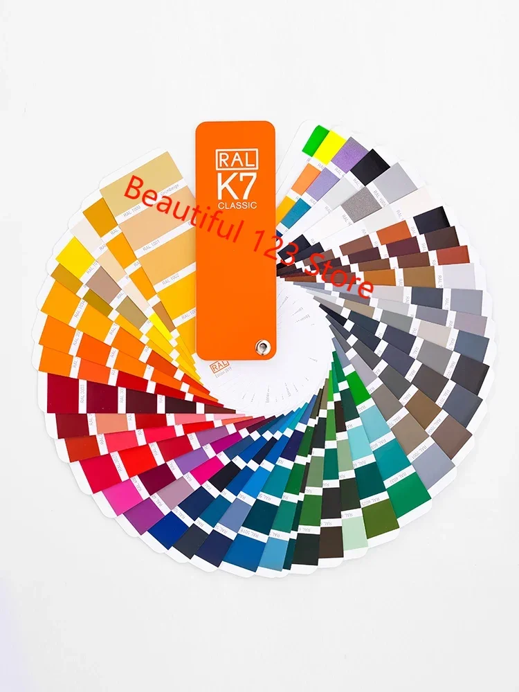 

Germany K7 Color Card Raul International Standard General Printing Paint To Decorate Clothing Color Match Gb Color Sample Card