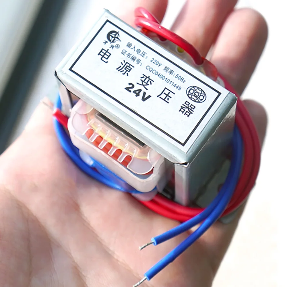 

40W 50W 60W 80W Power Transformer Input AC 220V 50HZ Output AC 6V 9V 12V 15V 18V 24V 30V 36V 110V 220V Single V 2 Line