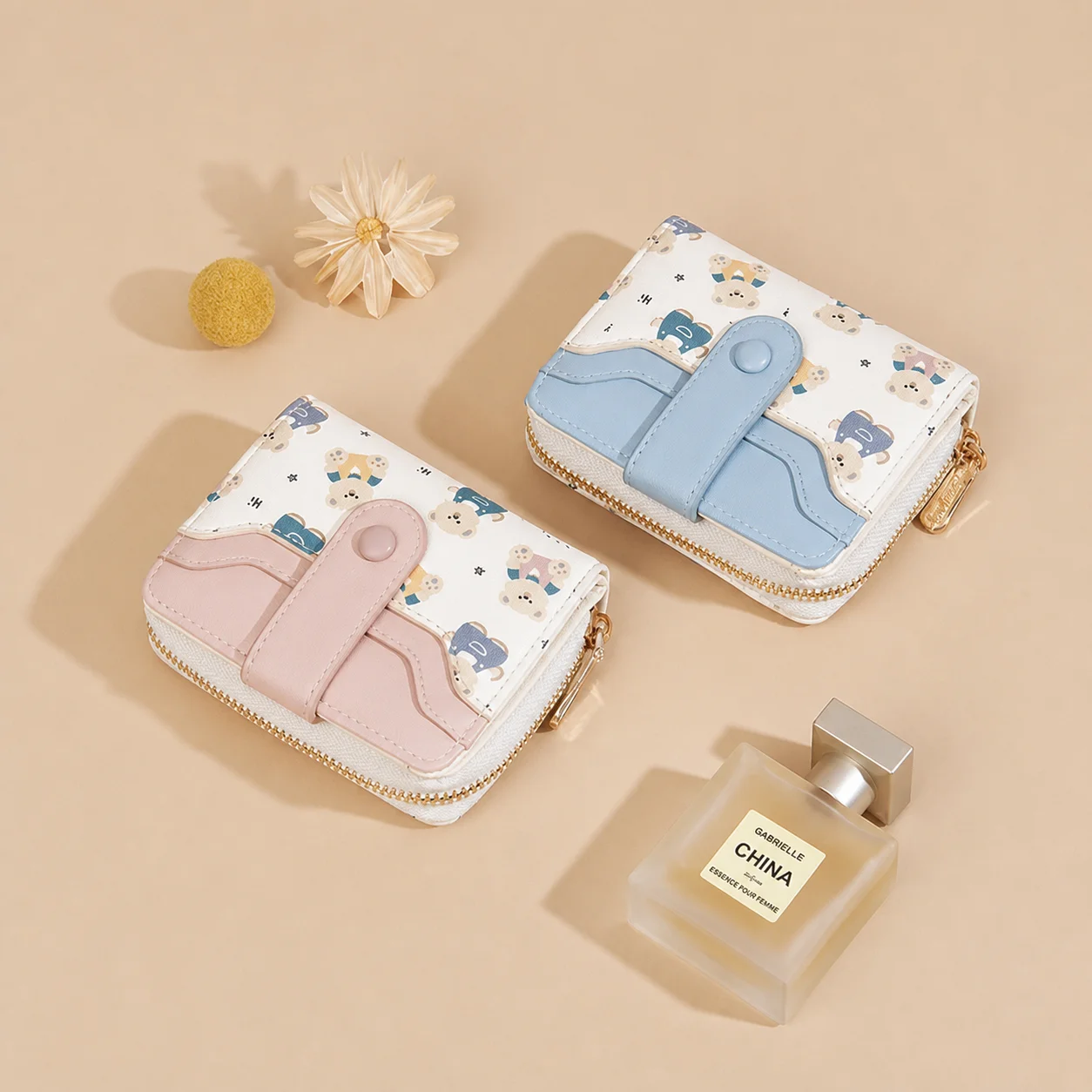 2026 New Large Capacity Women Wallets High Quality Zipper Coin Pocket Brand Female Purses Card Holder Cute Wallet For Girls