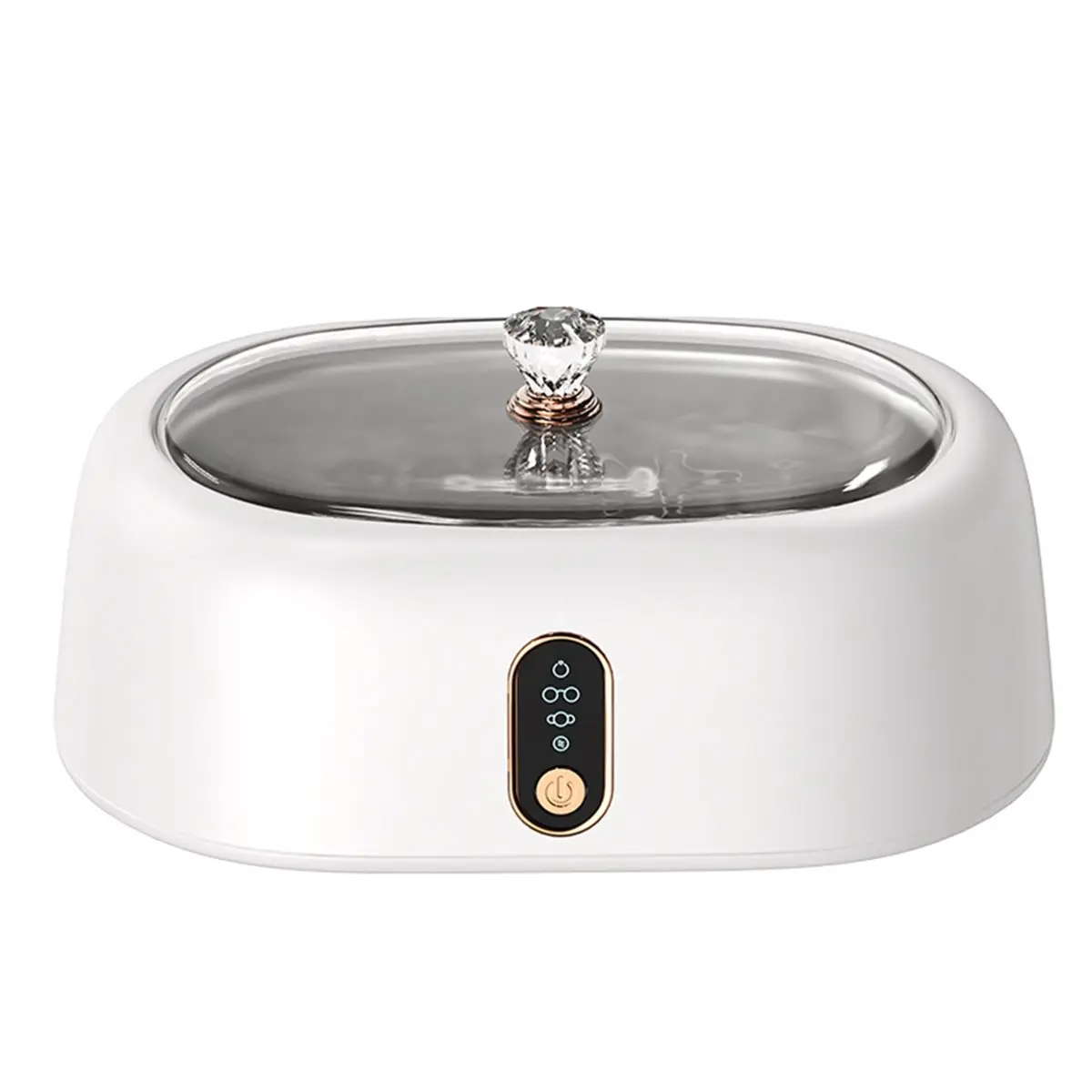 A73T Portable Ultrasonic Cleaning Machine 45KHZ High Frequency Vibration Cleaner for Jewelry/Eyeglass/Makeup Tool-US Plug
