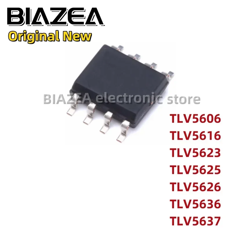 1Piece TLV5606 5616 5623 5625 5626 5636 5637 I Id Idr C Cd Cdr SOP8 Chipset