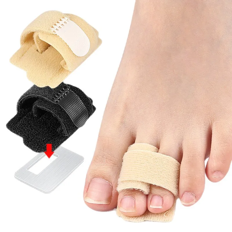 Coussinet avant-pied, éversion des orteils, attelle de soutien, Fixation de la sangle, attelle de soin des orteils