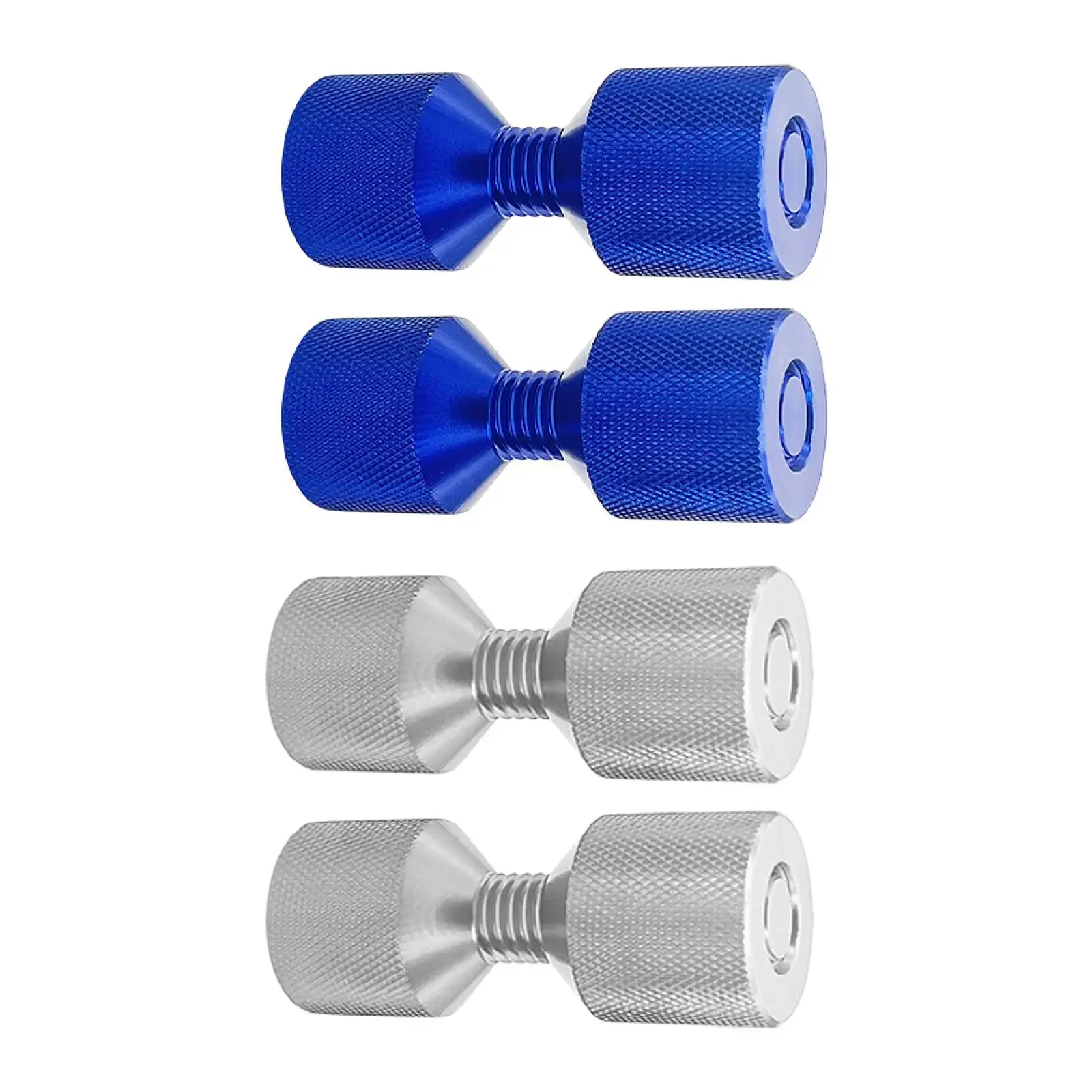 2 Pieces Two Hole Alignment Pins Accessory Aluminum 1-1/8