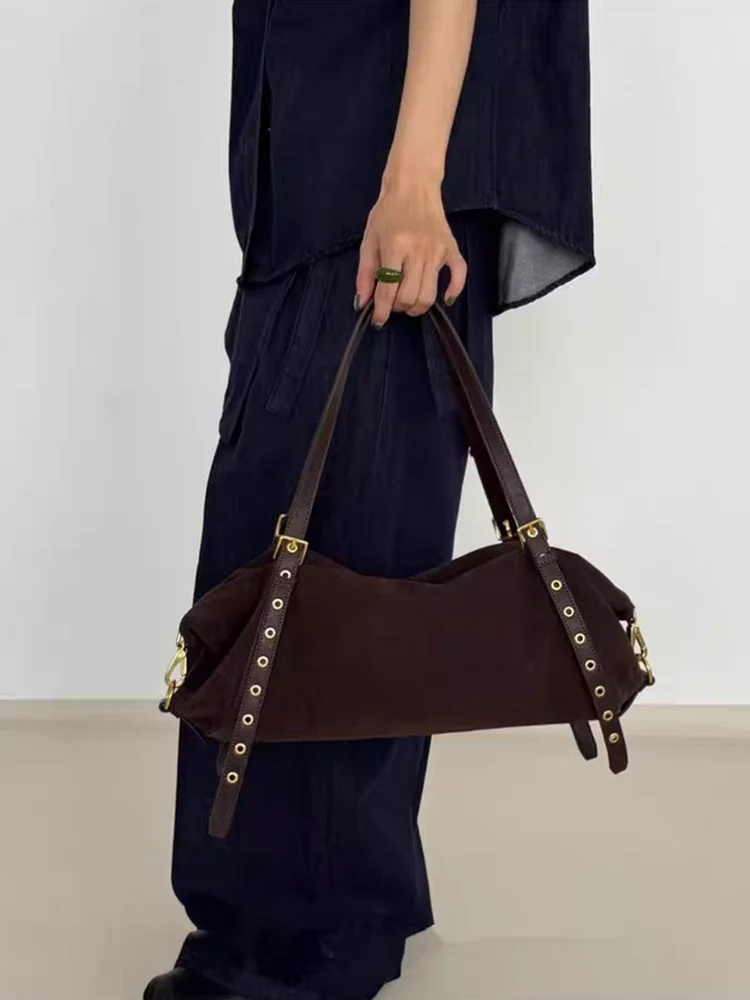 Black Fashion Unique Genuine Leather Women Tote Bag\Handbag Simple Real Leather Lady Shoulder Crossbody Bag