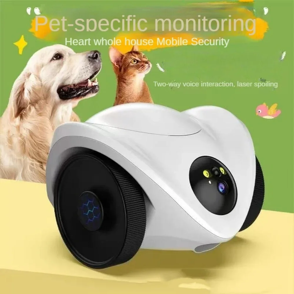 

1080P HD Dog With Phone APP Long Endurance Smart Pet Feeder Interactive Pet Toys