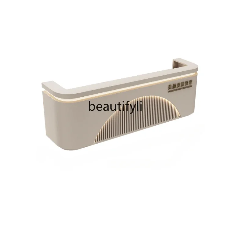 

Beauty Salon Cashier Simple Modern Paint Clothing Store Barber Art Dance Company Reception Bar Counter