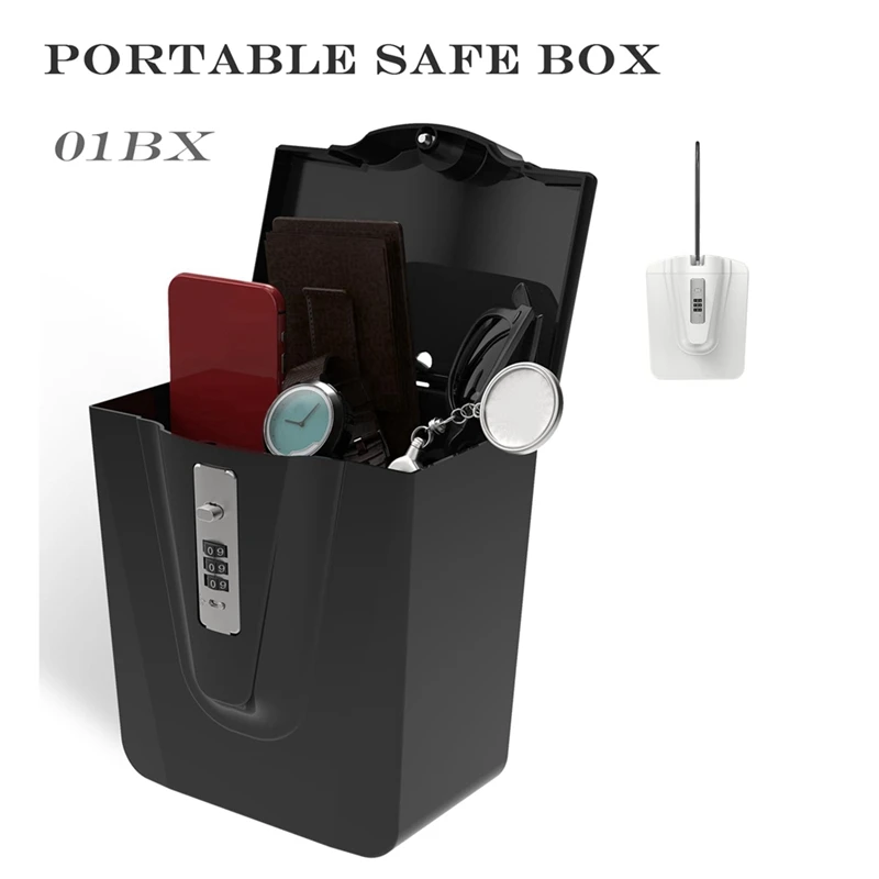 Hot Ltem Portable Safe Travel Safe With Cable Travel Safe With Password Suitable For Beach, Vacation, Hotel,
