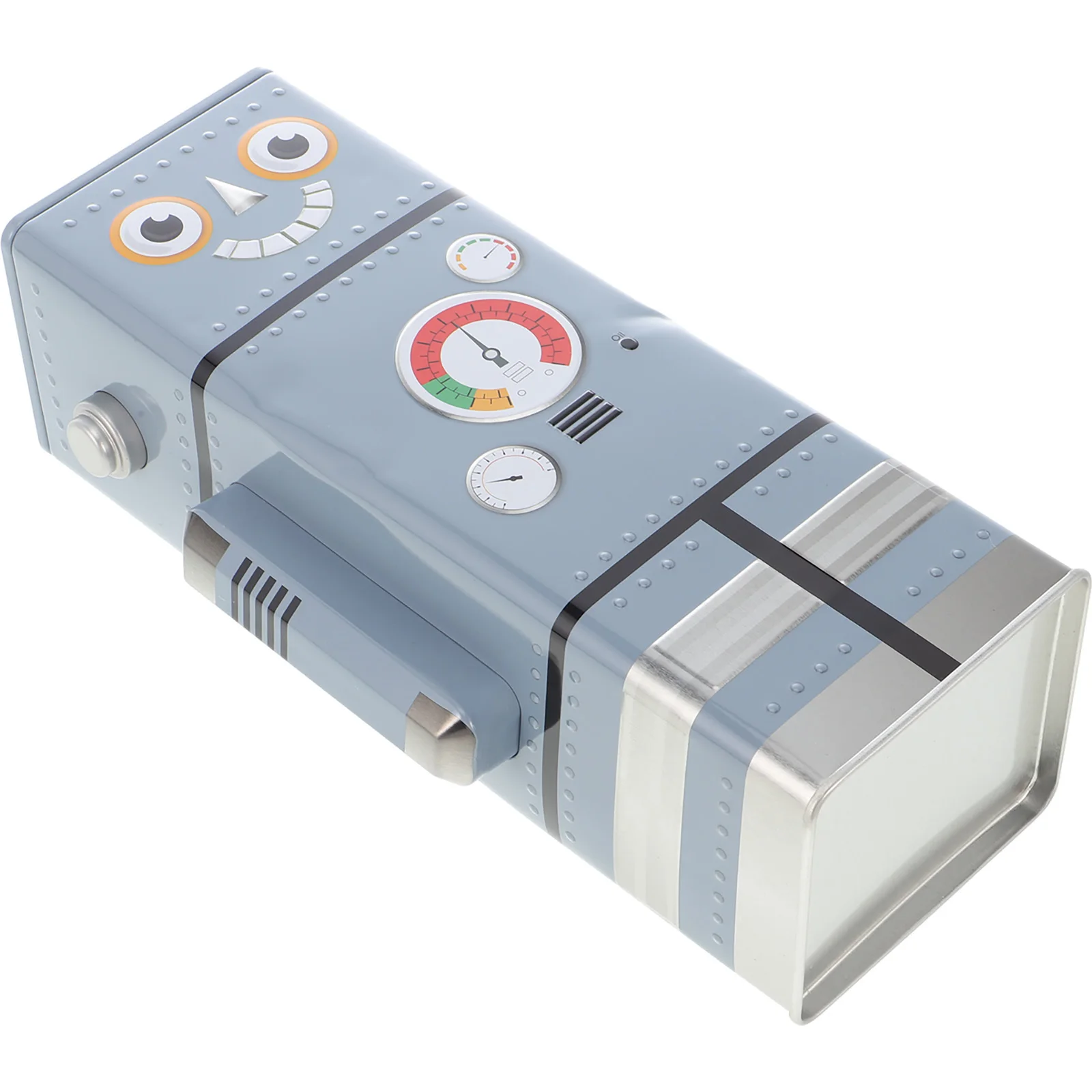 Banco de dinero Robot para niños, organizador de monedas, hucha para niñas, decoración de mesa, tarro de ahorro, regalo sorpresa de superficie lisa bonita