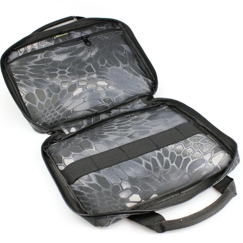 Outdoor cs camping gear, function bag notebook iPad multi-color camouflage handbag