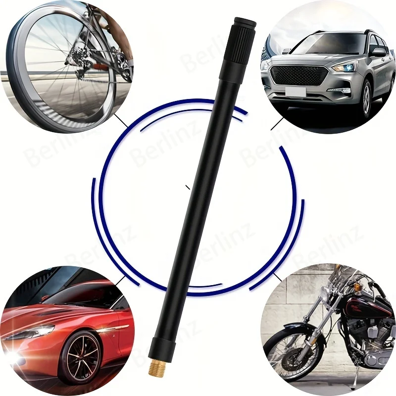 Threaded Tire Inflator Extension Hose Adapter, Air Pump Tube Tire Valve Connection Tube For Car, Bike, MTB