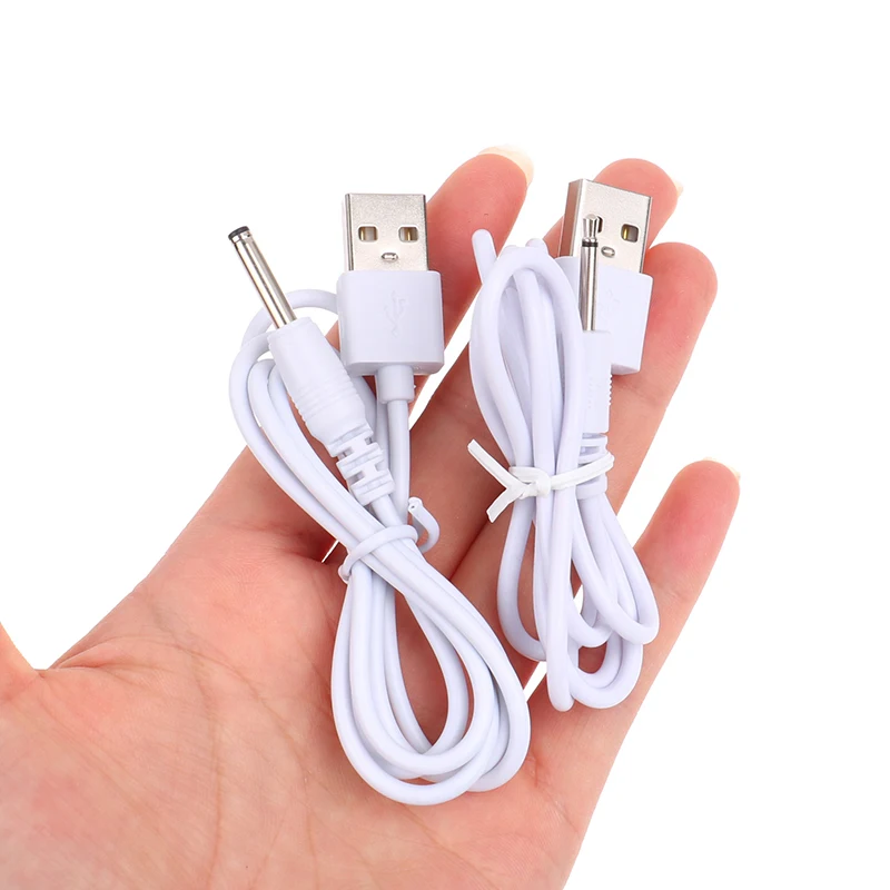 1pc Replacement DC Charging Cable 2.5mm USB Adapter Cord Fast Charging Cord  For Most Wand Massager Adult Massager Accessories