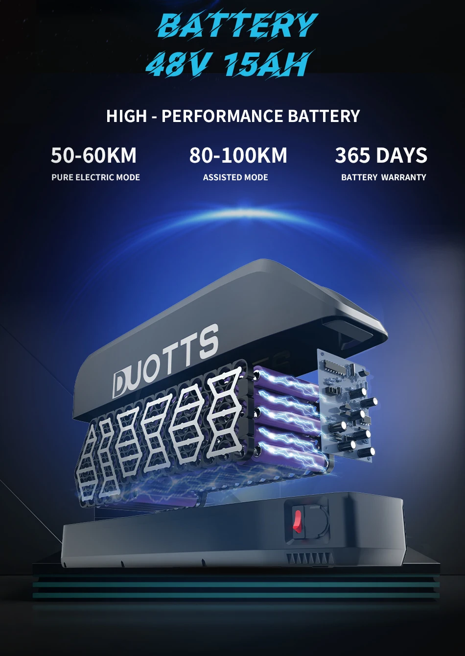 DUOTTS C29 الكبار دراجة كهربائية 750 واط موتور 48V15AH بطارية DUOTTS APP التحكم 29 بوصة الإطارات E-الدراجة 21 سرعة مدينة دراجة كهربائية #4