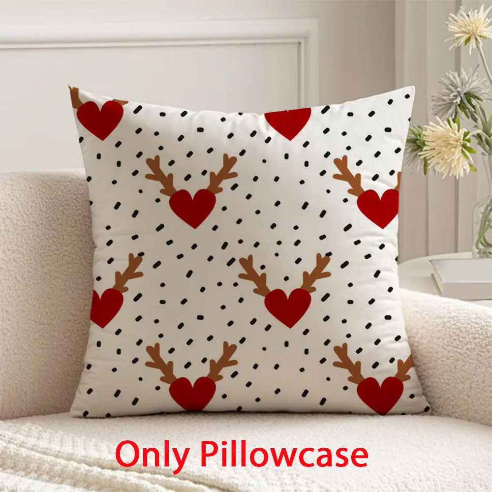 

Christmas Pillow cover fall decorative 45x45 cushions cover for pillow case winter decorative cushions