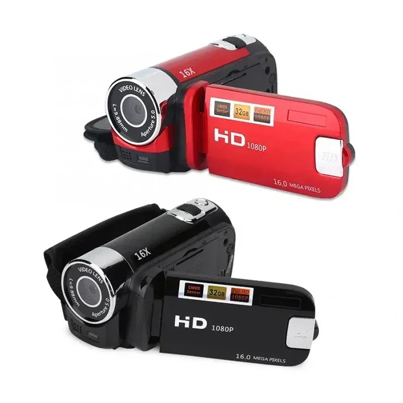 

16MP 16X HD Digital Cam 720P Full HD 16MP Digital Video Camera 270 Degree Rechargeable Cameras For Photography And Video