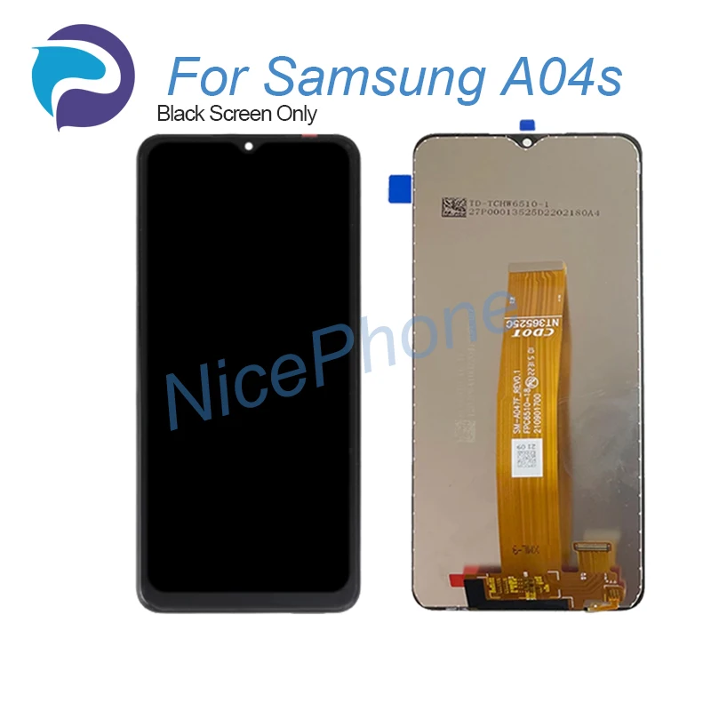 For Samsung A04s LCD Screen + Touch Digitizer Display SM-A047F/DS/DSN/M 1600*720 A04s LCD screen Display