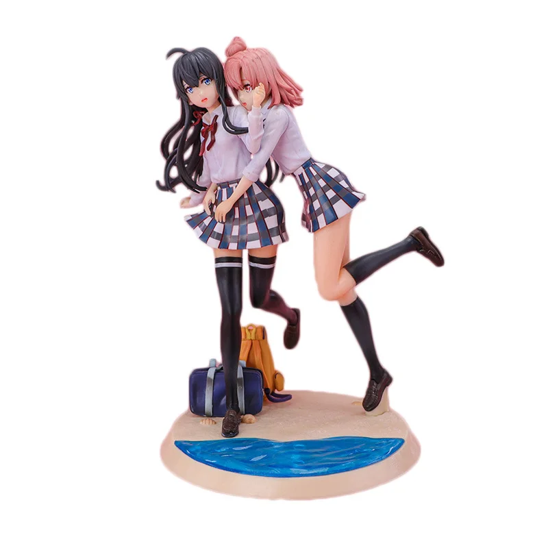 My Youth Romantic Comedy Is Wrong Anime Figure Yukinoshita Yukino Yuigahama Yui Action Figure Kawaii Sexy Girl Collection Toys