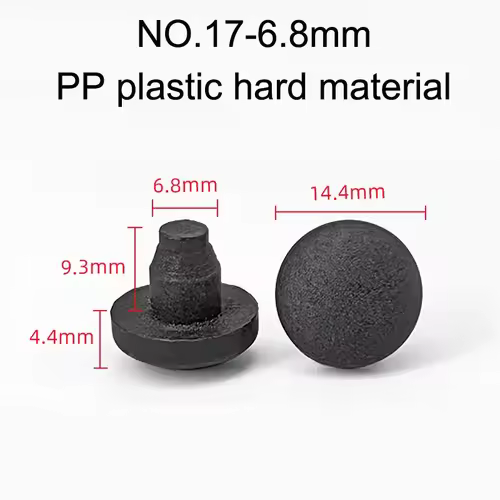 10/20pcs Round PVC Furniture Foot Nail Rubber Glide Nail Office Table Chair Leg Floor Protector Round Sliding Disc Noise Killer - Image 10