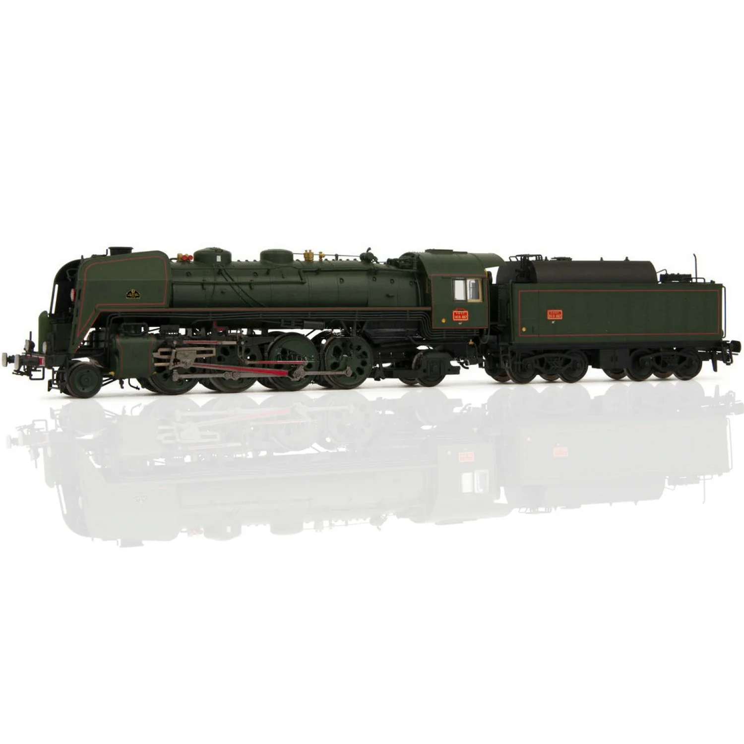 N Type 1/160 Train Model ARNOLD 2482S Digital Sound Effect Type 141 Steam Locomotive SNCF Third Generation Rail Car Toy