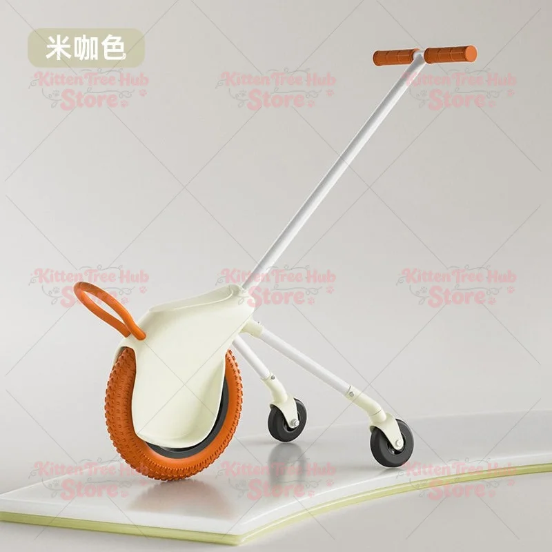 Children's wheelbarrow parent-child competitive car off-road single-wheel baby walking artifact can seat 3-8 year old