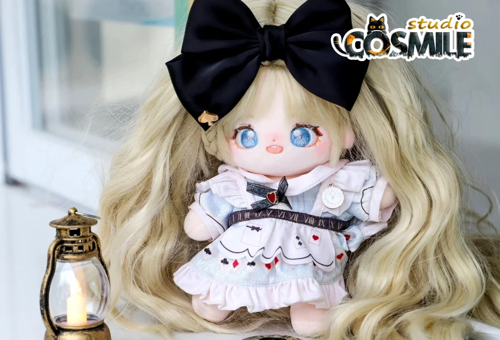 

Lolita Tea Party Alice Girl Nikki Princess Gemini Maid Skirt Dress Stuffed Plushie 20cm Plush Doll Body Toy Clothes Gift CM Sep