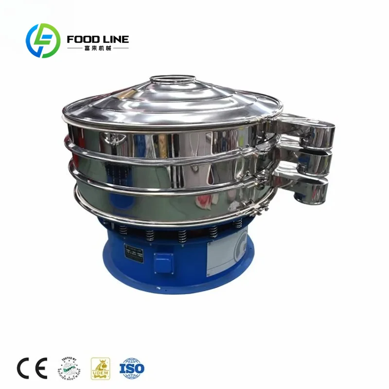 Customized grain vibrating sieve multifunctional vibro screener for wheat corn rice cocoa flour separation food workshop