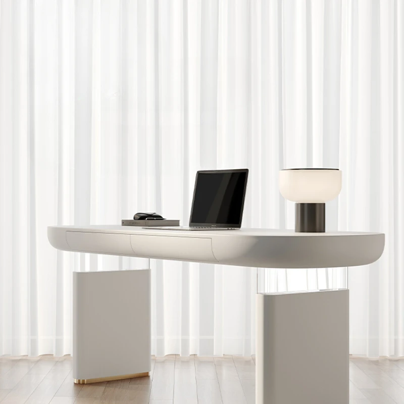 Hanging desk luxury modern home computer desk learning medical beauty consulting reception negotiation beauty salon