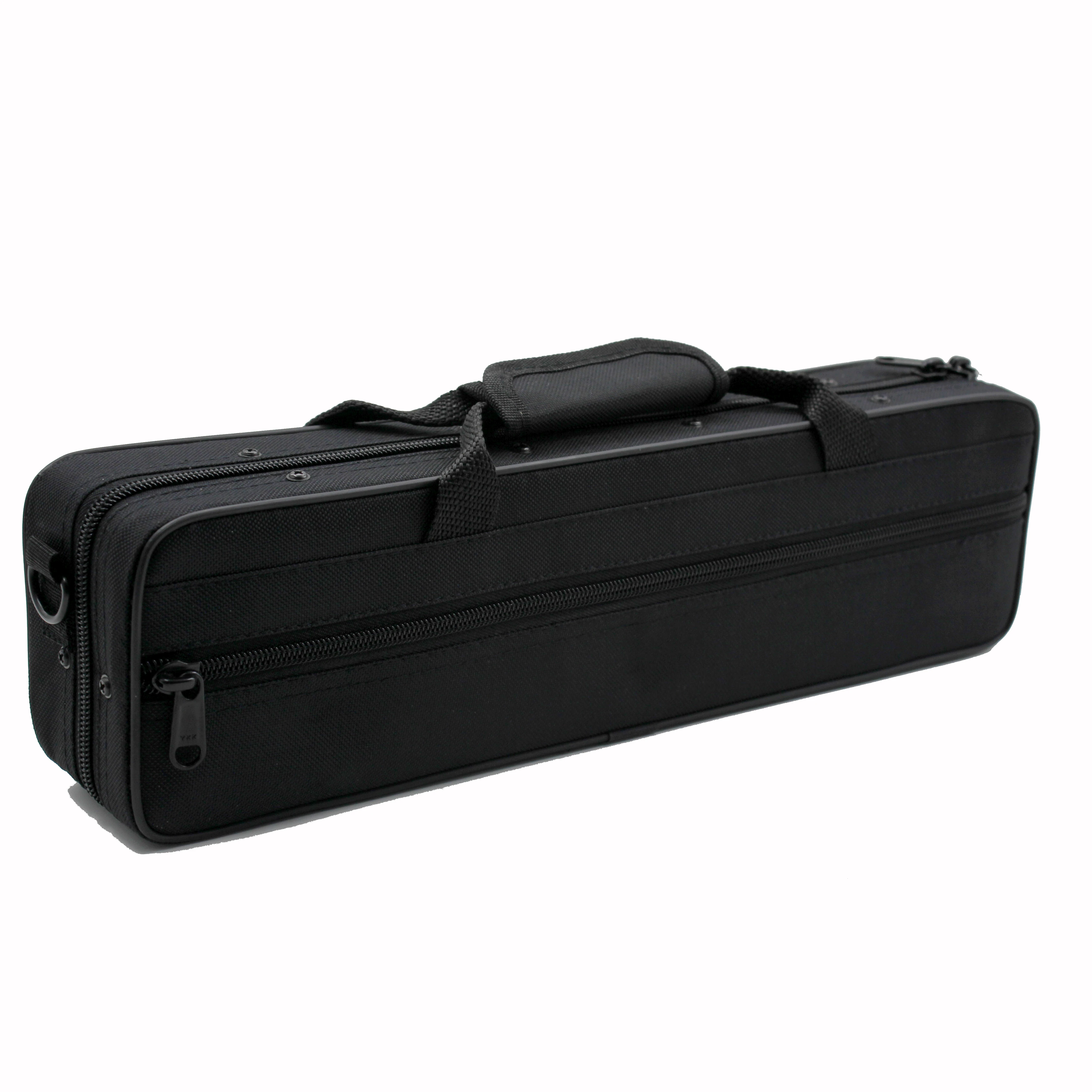 Black Flute Case Woodwind Instrument Accessories Waterproof Oxford Cloth Cotton Pad Big Bag With Strap Music Tool Storage