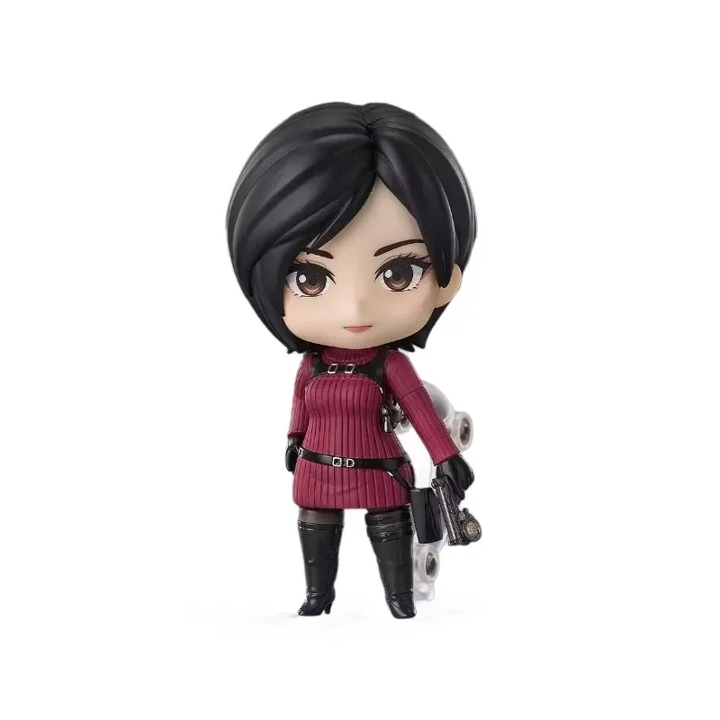 Resident Evil Nendoroid Figure Set Ada Wong Leon S. Kennedy #2761 #2337 Swappable Faces Movable Joints Anime Toys Gifts For Fans view 5