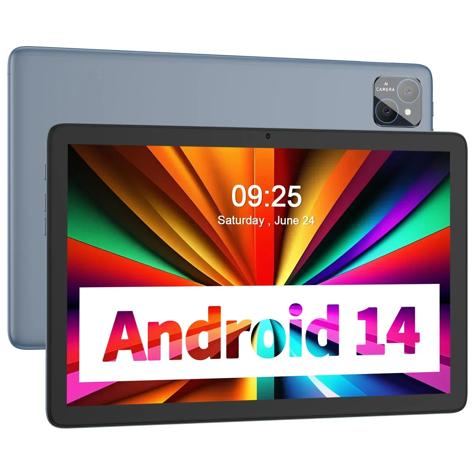 Baru! Tablet TAB11 Android 14 10 Inci, RAM 8GB (4+4 Ekspansi) + ROM 128GB, Octa Core, WiFi 5G, dengan Keyboard, Mouse, dan Casing