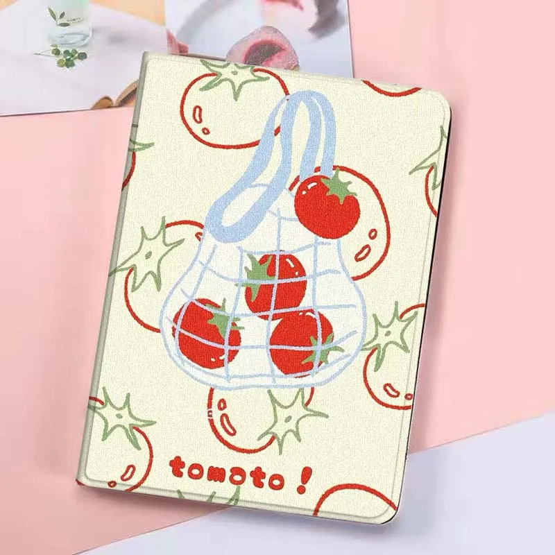 

Fruit Mesh Bag Pattern For iPad Air Mini 9.7 2 4 5 11 6th 7th gen 13 3 1 2 4 5 6 7 7.9 10.9 10.5 Inch Tablet Case