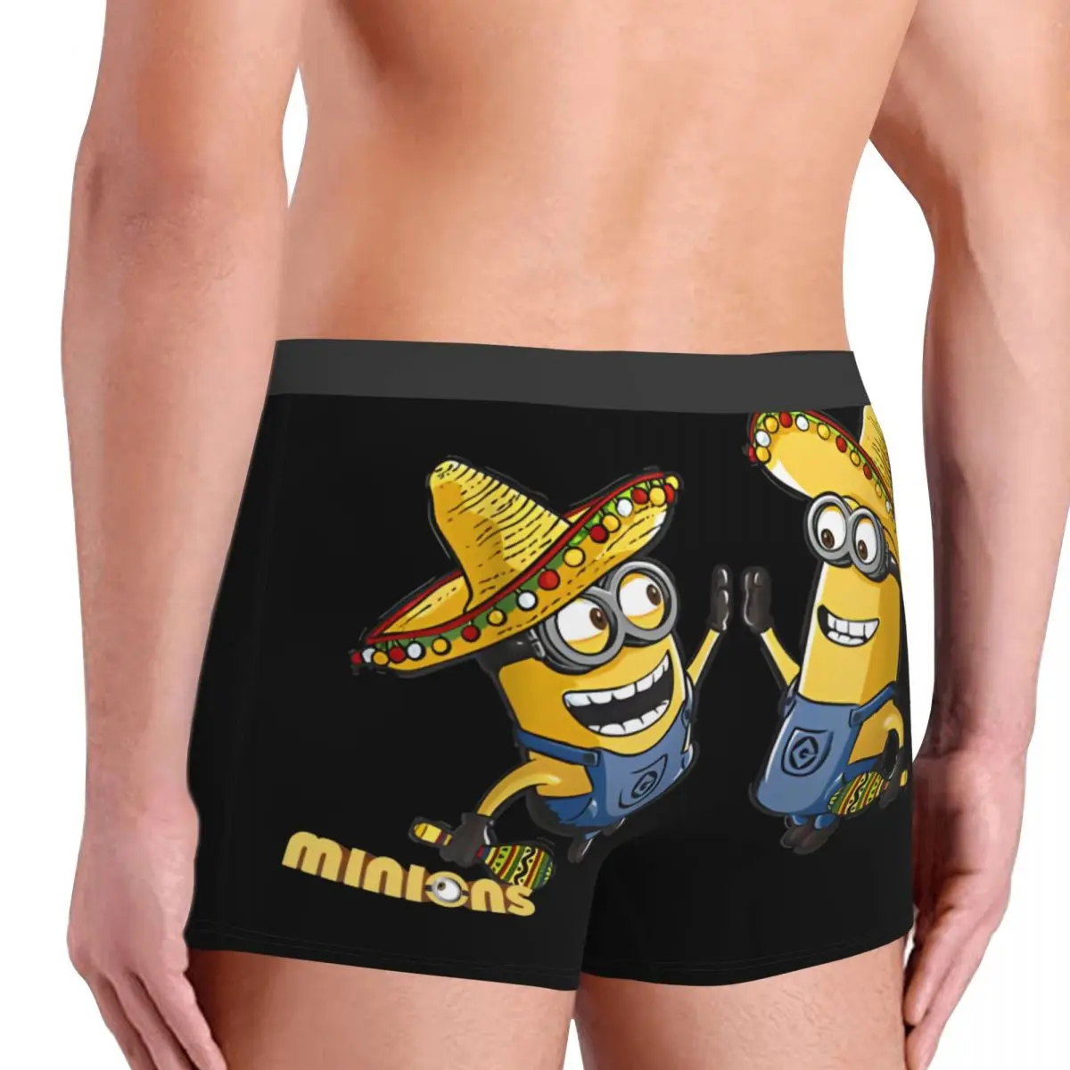 Despicable Me Minions Minions Underpants Breathbale Panties Man Underwear Comfortable Shorts Boxer Briefs