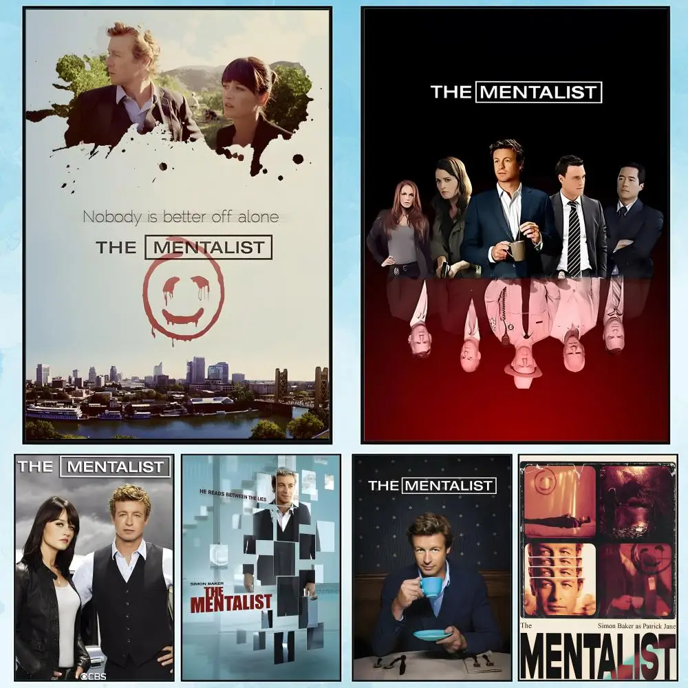 

TV The M-Mentalist Poster Poster Waterproof HD Wall Art Decal Self-Adhesive Aesthetic Decor for Home Living