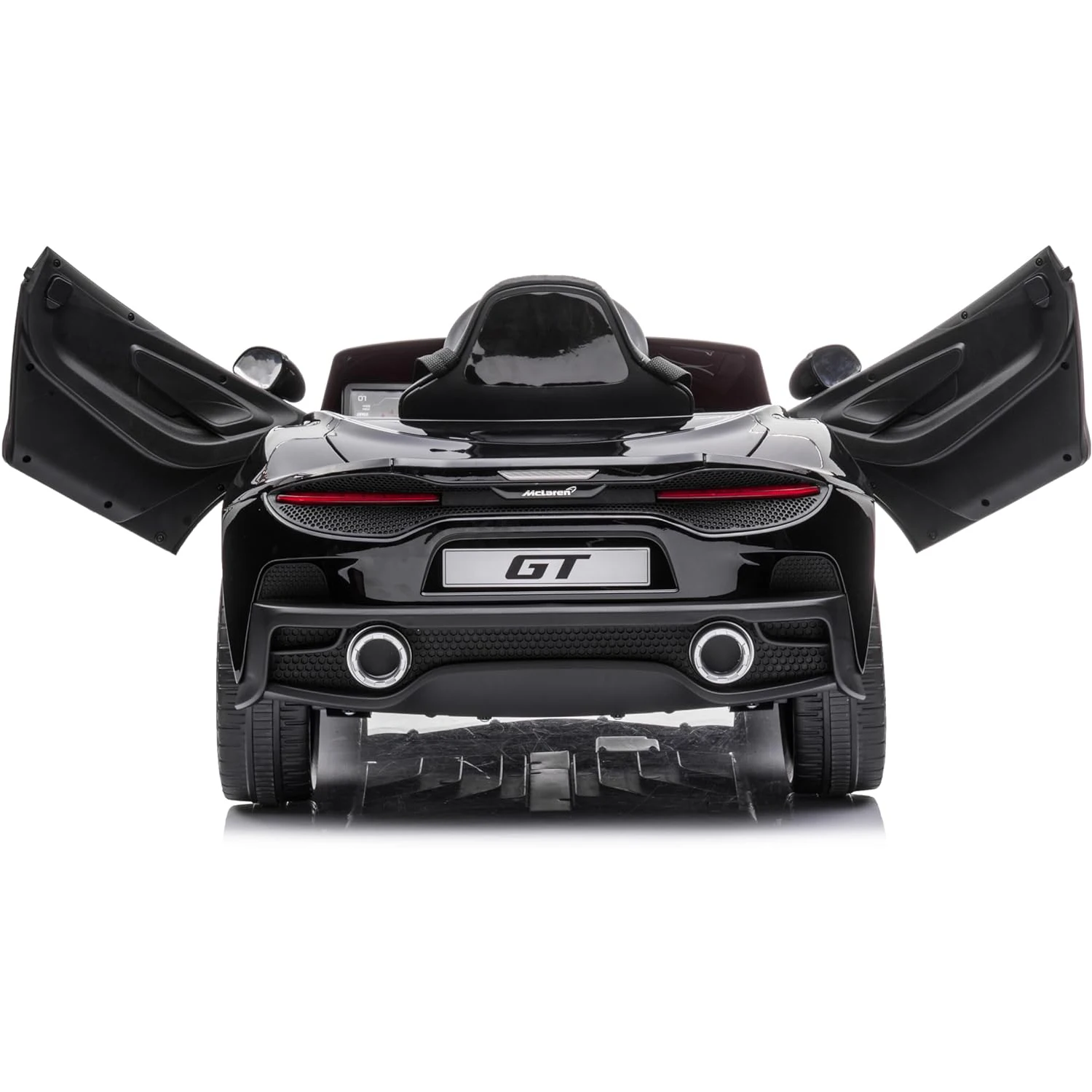 سيارة ركوب 12 فولت سيارة كهربائية للأطفال هدية 3 سرعات، مع أبواب هيدروليكية للتحكم عن بعد، مصابيح أمامية LED هزاز وموسيقى