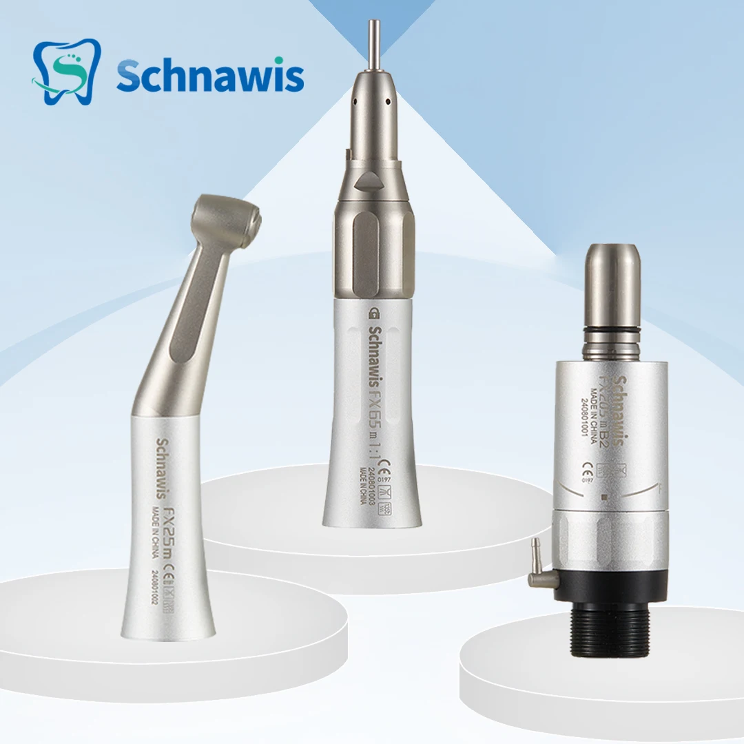 

FX25 FX65 Dental 1:1 Direct Drive Contra Angle Low Speed Handpiece Mini Head Dentistry Against Contra Angle Polishing Tools