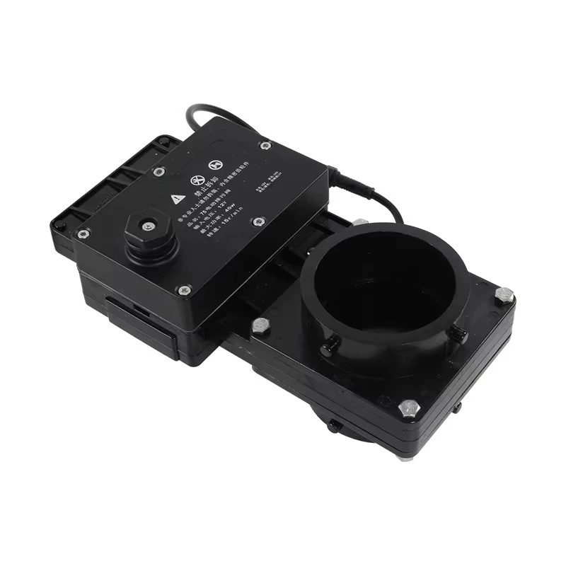 RV Bathroom Accessories 3 Inch Portable RV RV Electric Sewage Drain Valve
