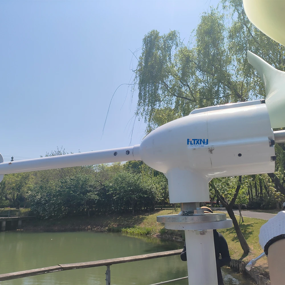 China Factory Wind Turbine Generator 10KW 20KW With Charge Controller 24V 48V 96V 3 Blades Wind Generator Yacht Farm for Home