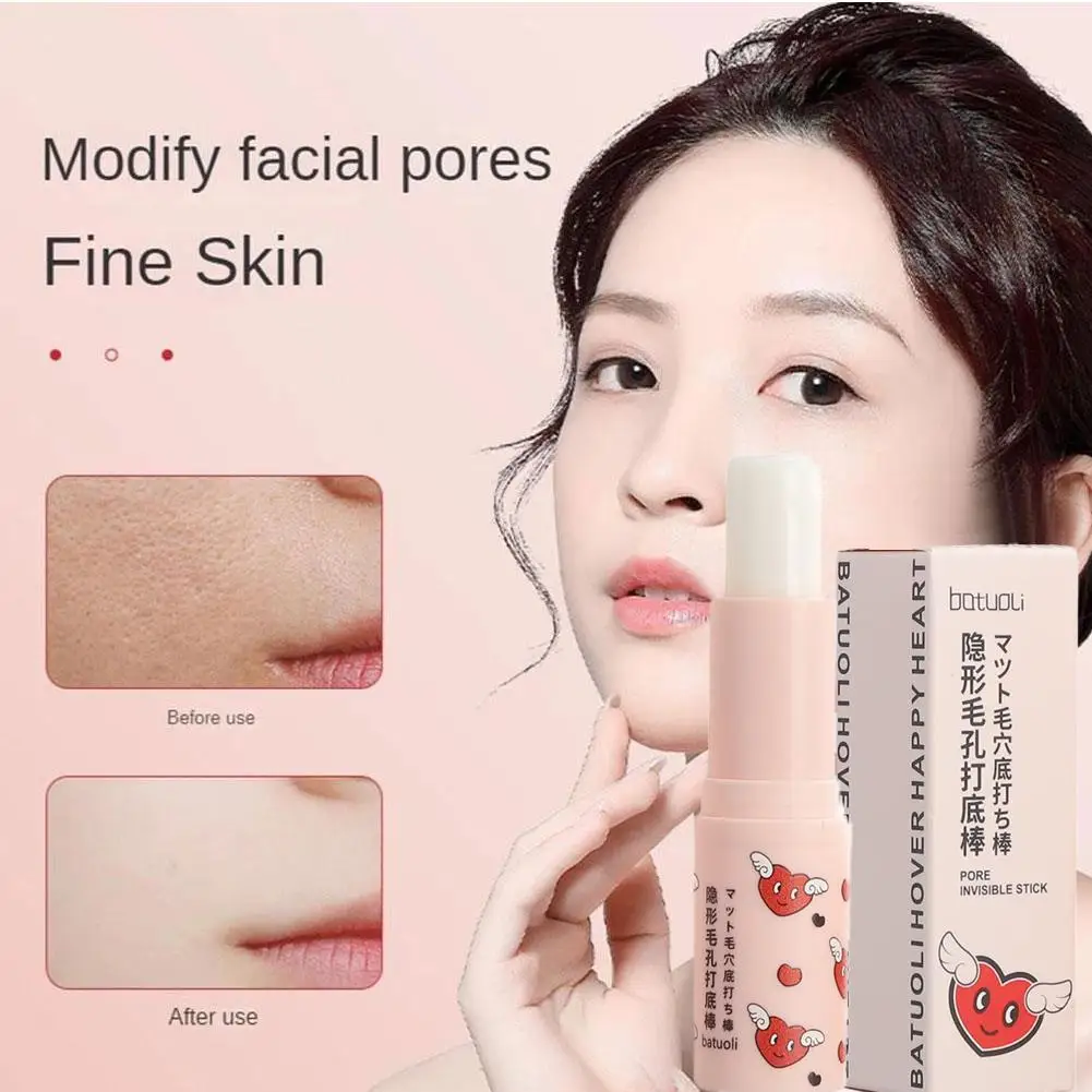 Face Primer Makeup Base Nvisible Pore Primer Stick Foundation Primer Waterproof Oil-Control Brighten Moisture Primer For Fa T6H5